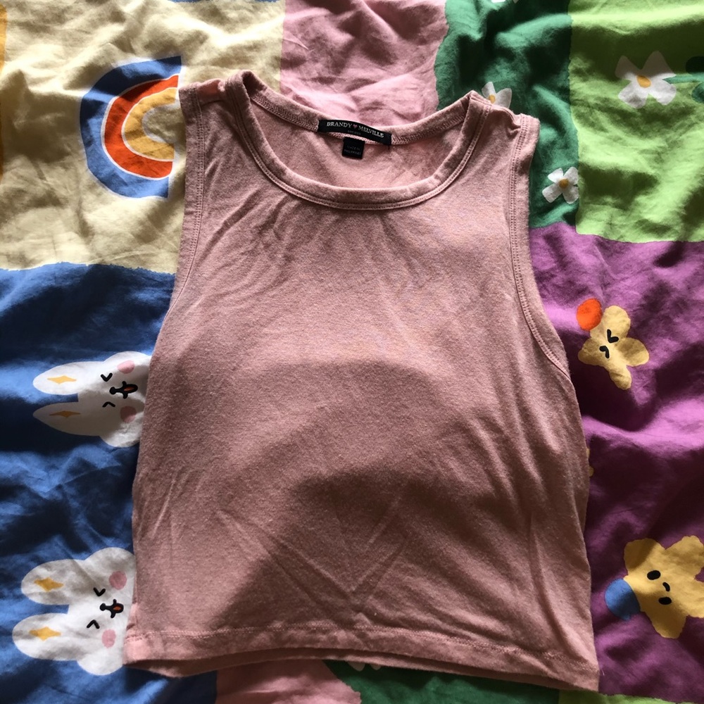 Peach Brandy Melville Connor Tank